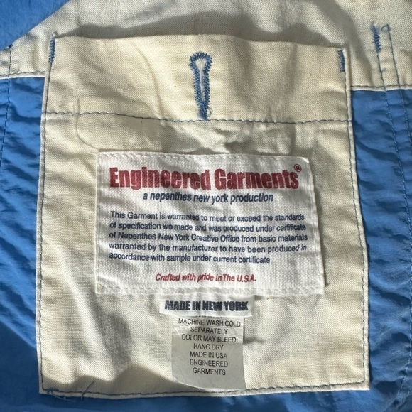 FWK ENGINEERED GARMENTS Bedford Blazer Jacket Nylon - Picture 8 of 9